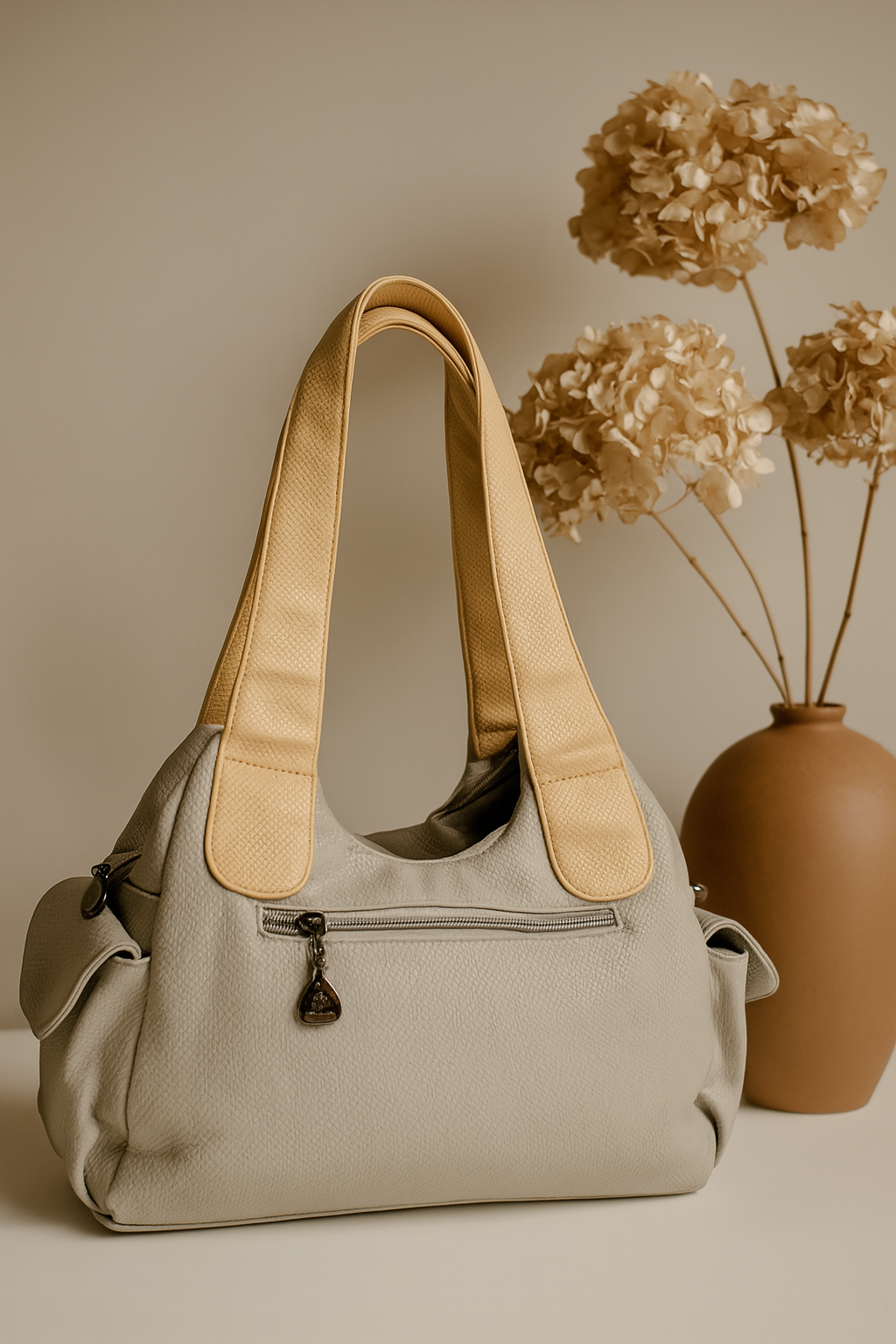 Designer Buckle Strap Handbag for Women