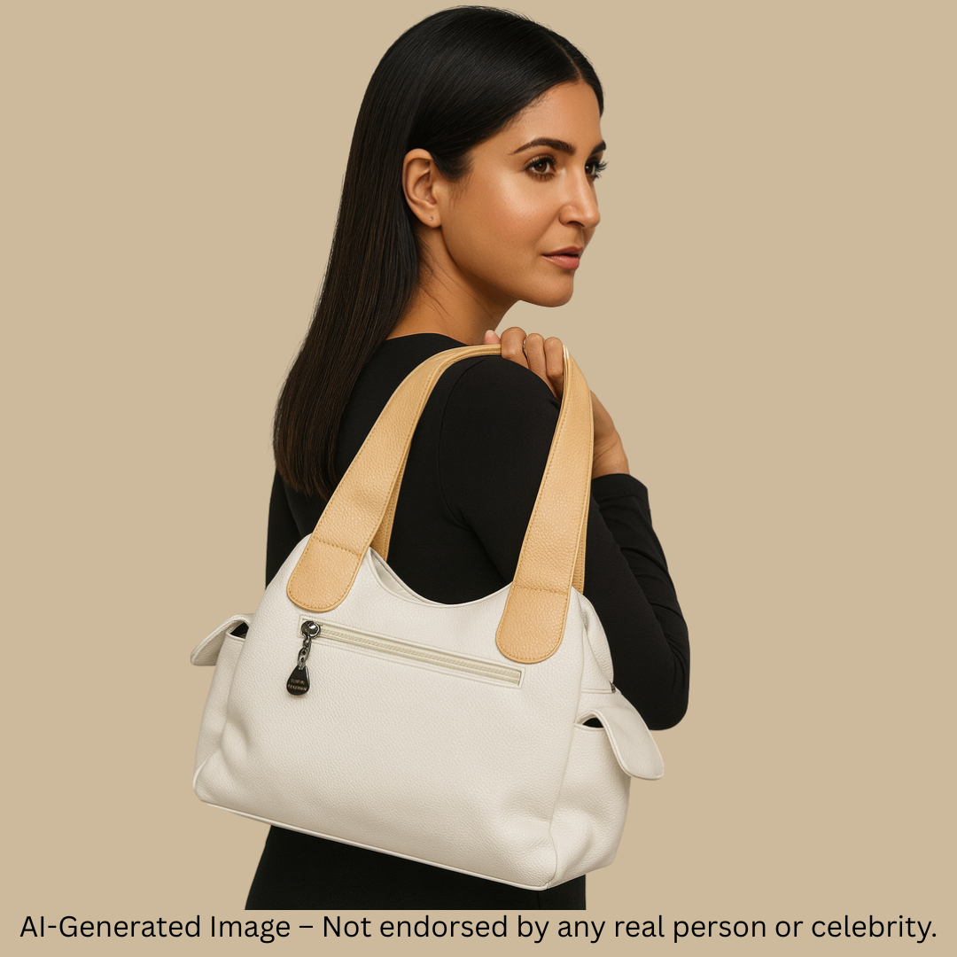 Designer Buckle Strap Handbag for Women