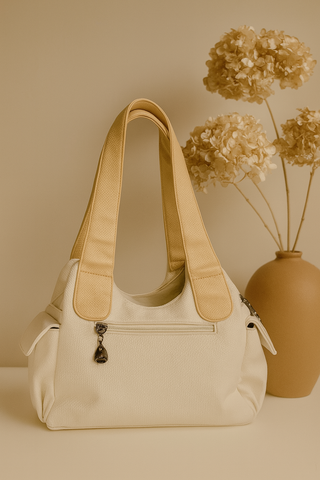 Designer Buckle Strap Handbag for Women