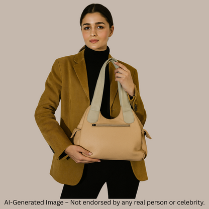 Designer Buckle Strap Handbag for Women